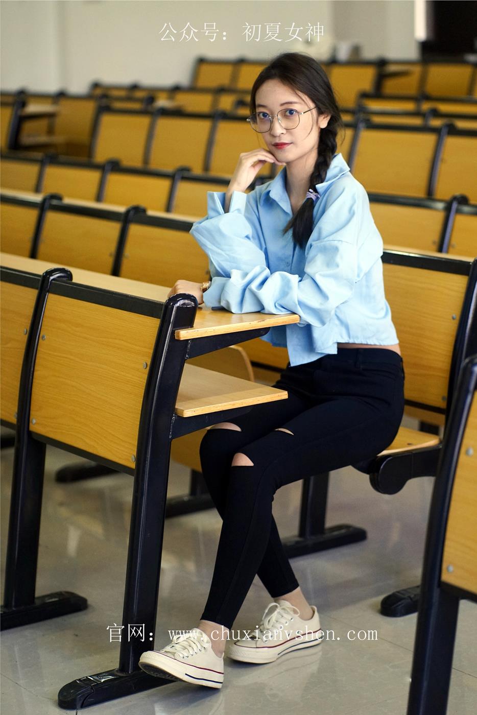 图片[20]-初夏女神 NO.028 依依 邻家女孩-学习篇[140P] – 速更版-美库