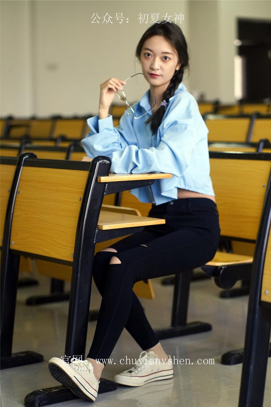 图片[21]-初夏女神 NO.028 依依 邻家女孩-学习篇[140P] – 速更版-美库