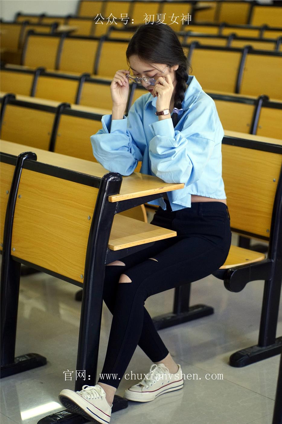 图片[22]-初夏女神 NO.028 依依 邻家女孩-学习篇[140P] – 速更版-美库