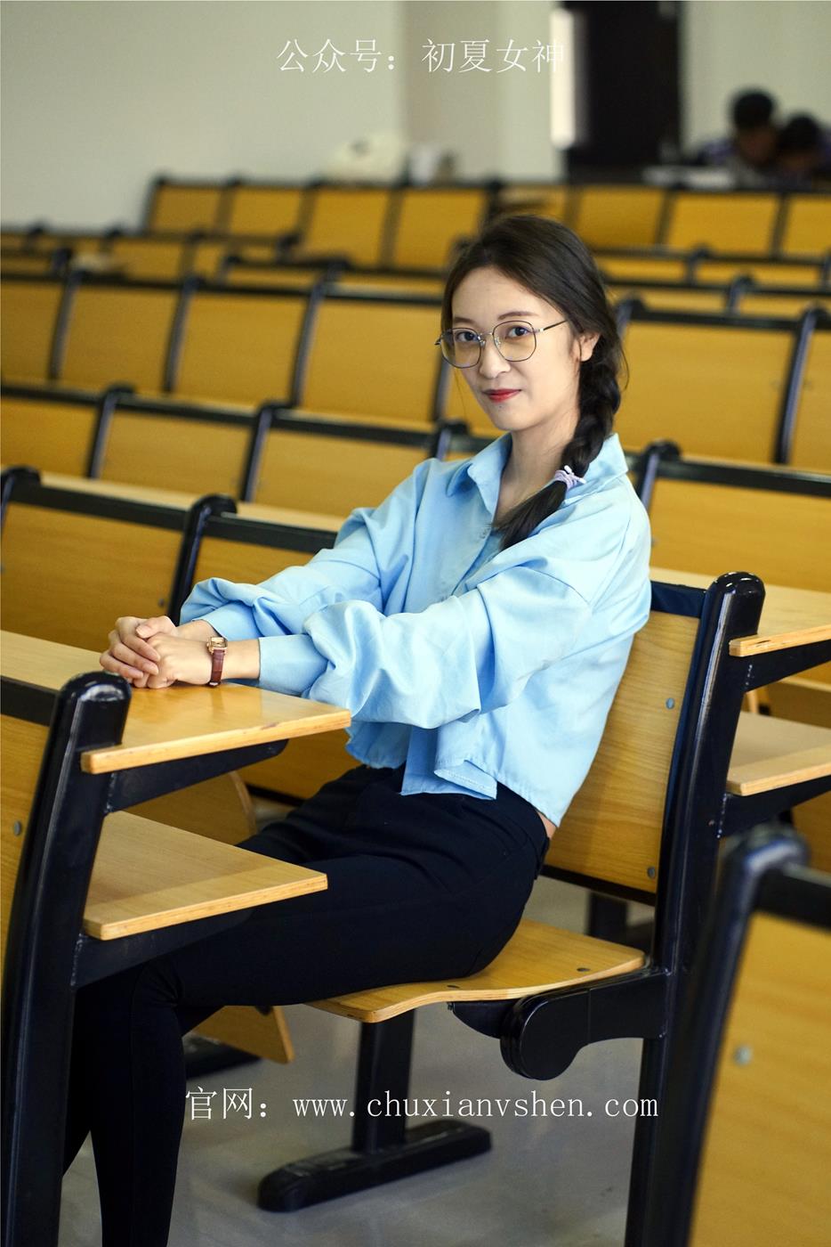 图片[28]-初夏女神 NO.028 依依 邻家女孩-学习篇[140P] – 速更版-美库