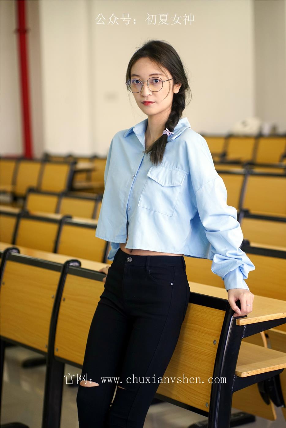 图片[34]-初夏女神 NO.028 依依 邻家女孩-学习篇[140P] – 速更版-美库