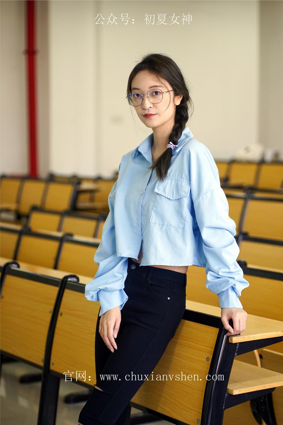 图片[35]-初夏女神 NO.028 依依 邻家女孩-学习篇[140P] – 速更版-美库