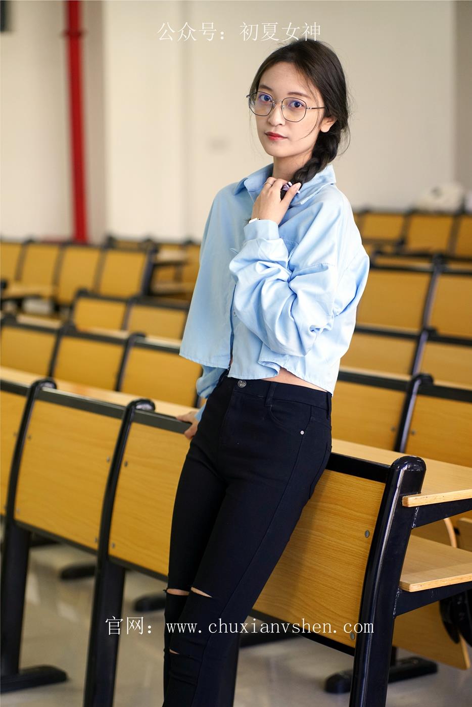 图片[36]-初夏女神 NO.028 依依 邻家女孩-学习篇[140P] – 速更版-美库