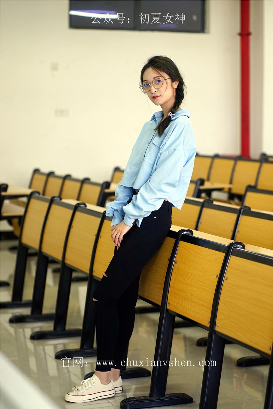 图片[38]-初夏女神 NO.028 依依 邻家女孩-学习篇[140P] – 速更版-美库