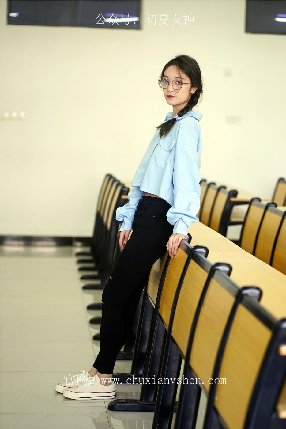 图片[39]-初夏女神 NO.028 依依 邻家女孩-学习篇[140P] – 速更版-美库