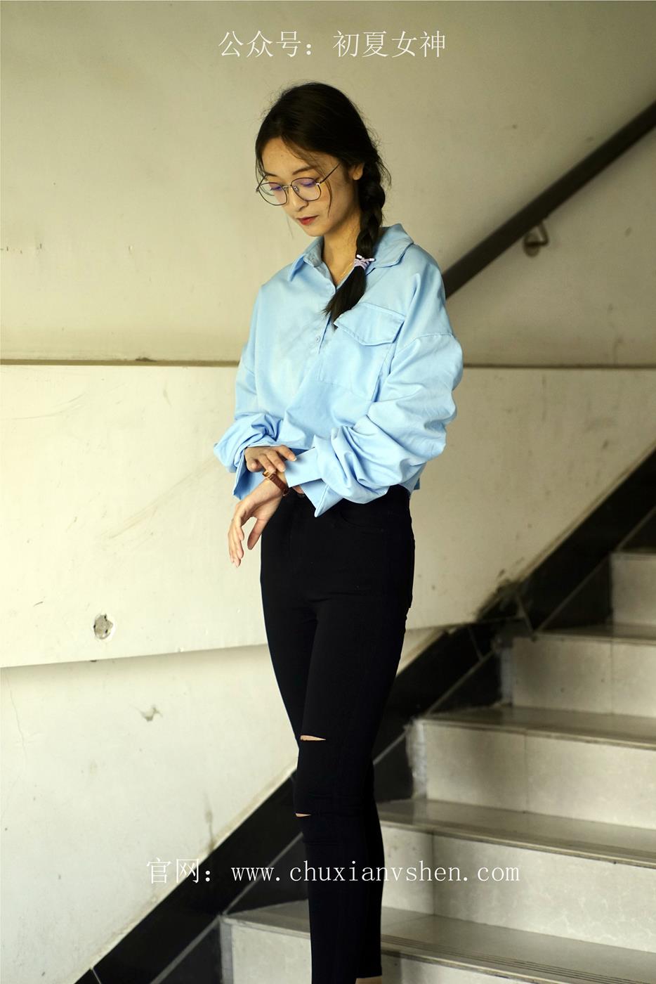 图片[41]-初夏女神 NO.028 依依 邻家女孩-学习篇[140P] – 速更版-美库