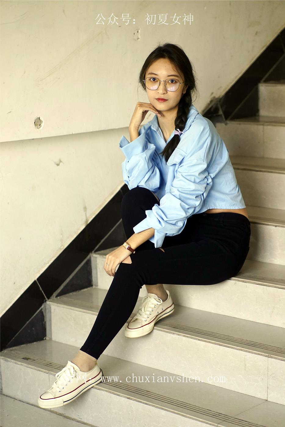 图片[42]-初夏女神 NO.028 依依 邻家女孩-学习篇[140P] – 速更版-美库