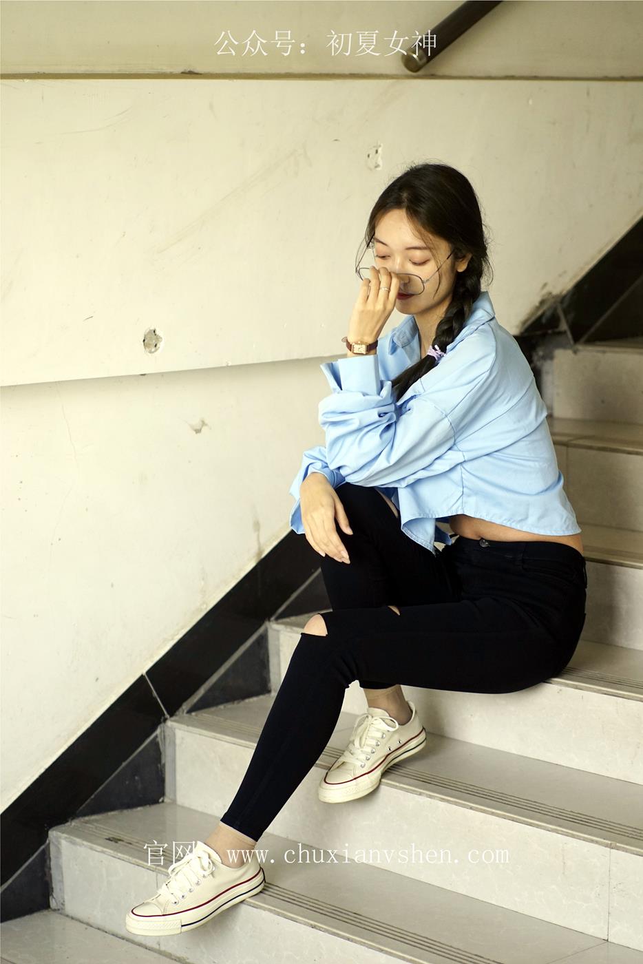 图片[44]-初夏女神 NO.028 依依 邻家女孩-学习篇[140P] – 速更版-美库