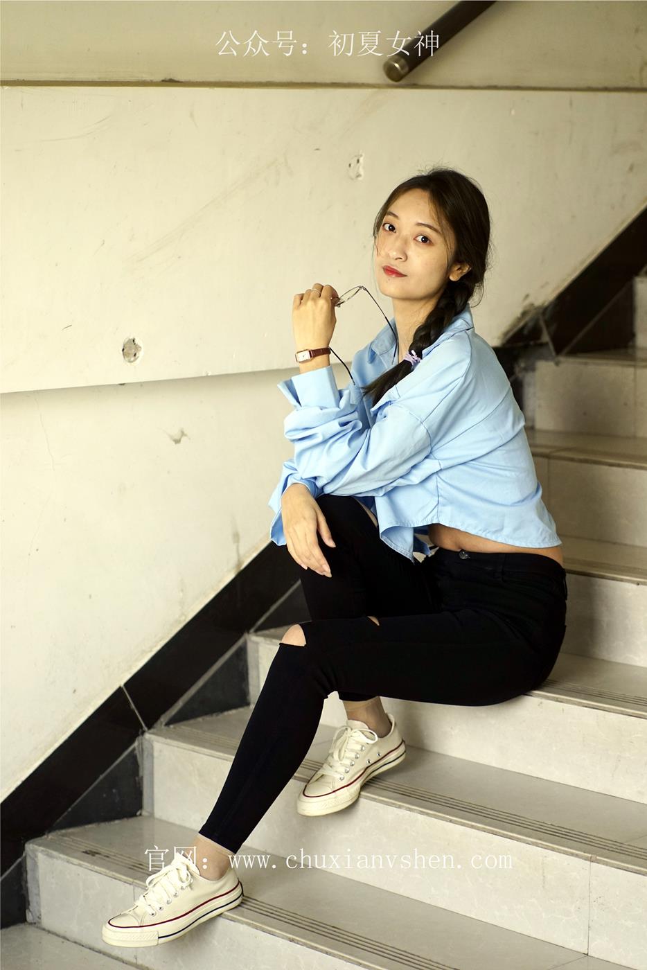 图片[45]-初夏女神 NO.028 依依 邻家女孩-学习篇[140P] – 速更版-美库