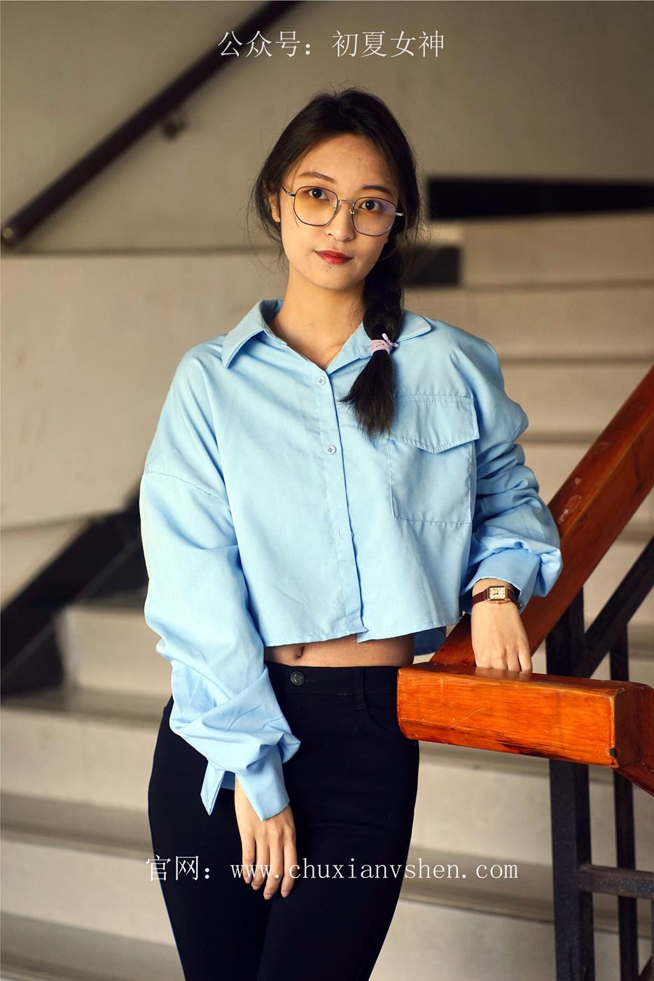 图片[50]-初夏女神 NO.028 依依 邻家女孩-学习篇[140P] – 速更版-美库