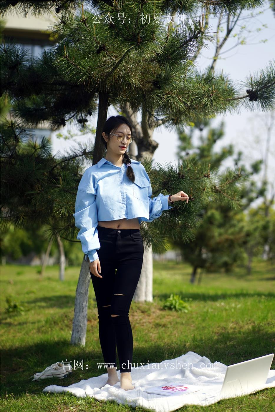 图片[111]-初夏女神 NO.028 依依 邻家女孩-学习篇[140P] – 速更版-美库