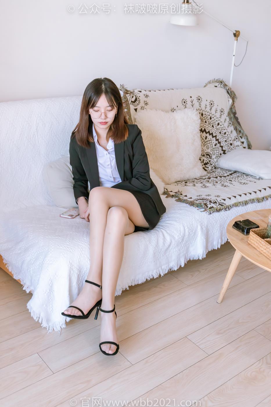 图片[23]-[BoBoSocks袜啵啵]NO.267 小甜豆-高跟鞋、油亮肉丝、ol制服[130P] – 速更版-美库