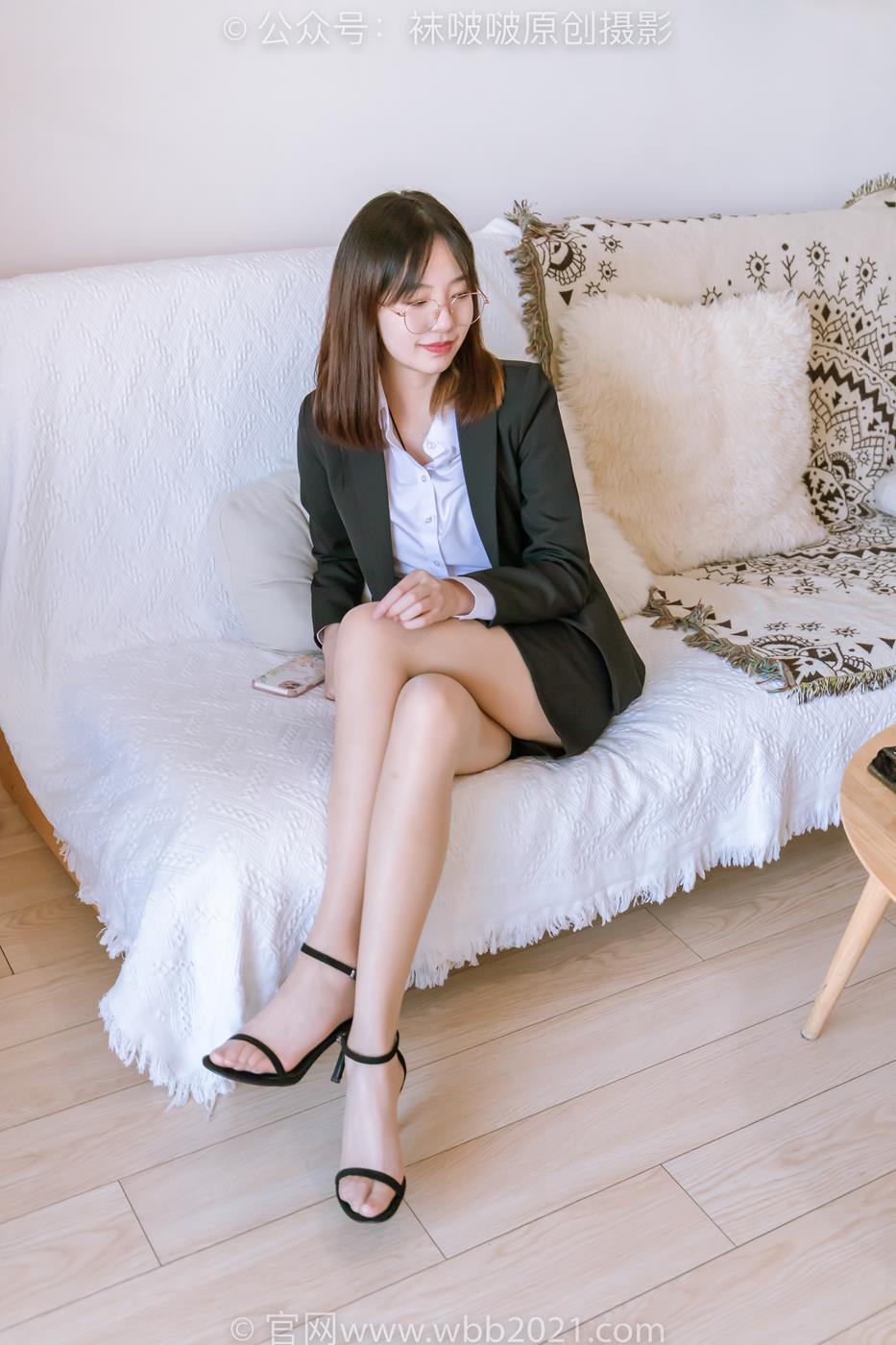 图片[24]-[BoBoSocks袜啵啵]NO.267 小甜豆-高跟鞋、油亮肉丝、ol制服[130P] – 速更版-美库