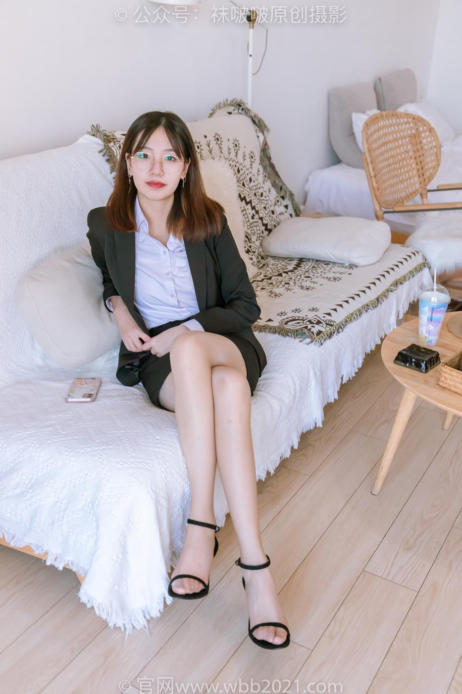 图片[25]-[BoBoSocks袜啵啵]NO.267 小甜豆-高跟鞋、油亮肉丝、ol制服[130P] – 速更版-美库