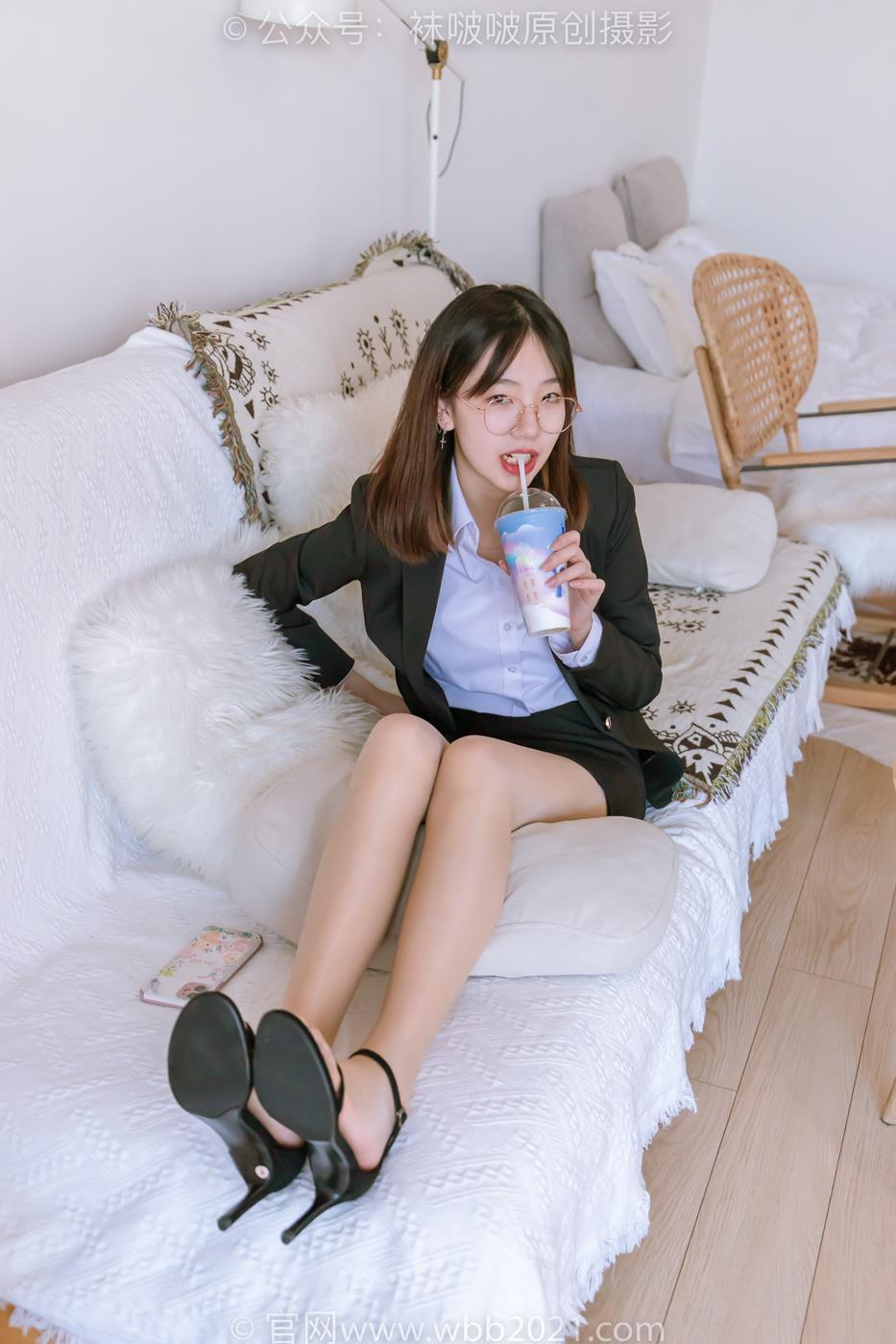 图片[29]-[BoBoSocks袜啵啵]NO.267 小甜豆-高跟鞋、油亮肉丝、ol制服[130P] – 速更版-美库