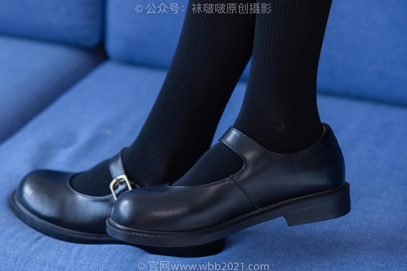 图片[27]-[BoBoSocks袜啵啵]NO.268 芝士-黑皮鞋、绑带黑棉袜、学院制服[140P] – 速更版-美库