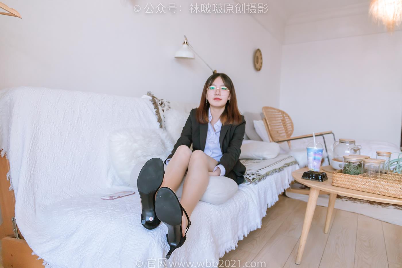 图片[31]-[BoBoSocks袜啵啵]NO.267 小甜豆-高跟鞋、油亮肉丝、ol制服[130P] – 速更版-美库