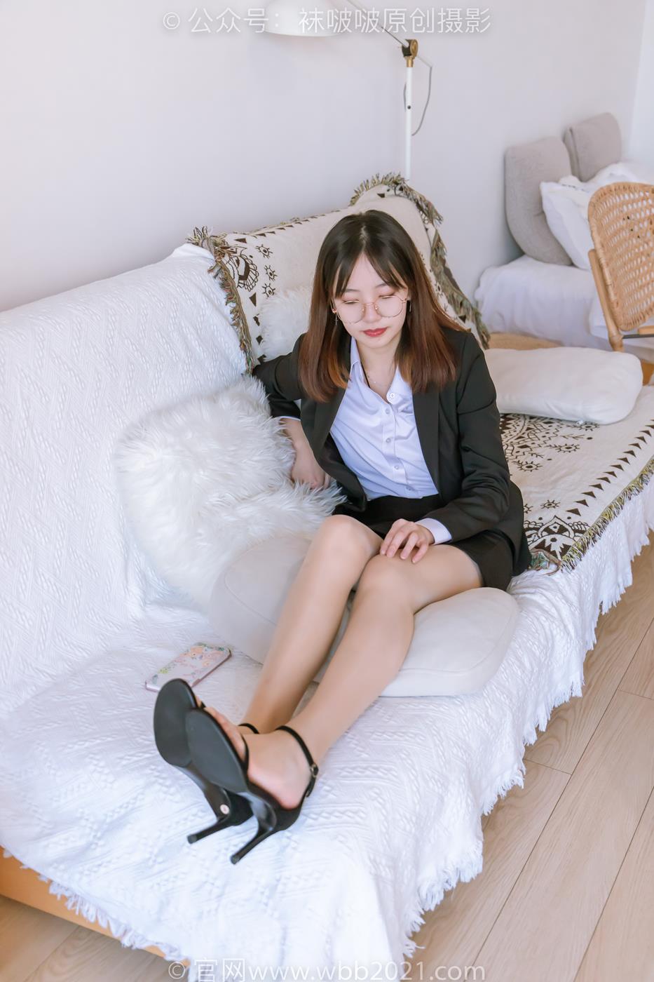 图片[33]-[BoBoSocks袜啵啵]NO.267 小甜豆-高跟鞋、油亮肉丝、ol制服[130P] – 速更版-美库