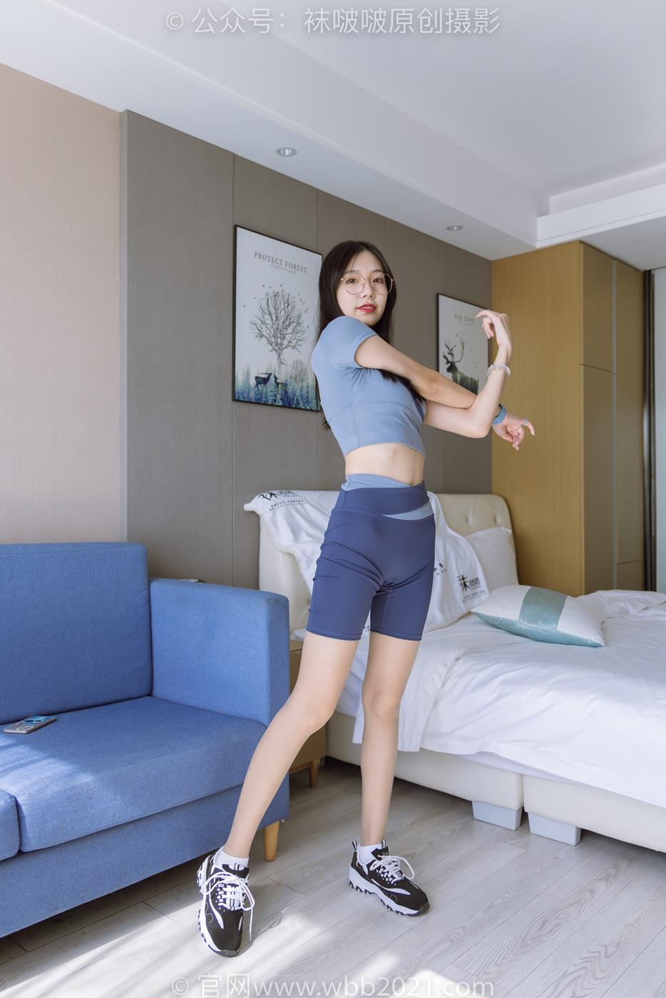 图片[29]-[BoBoSocks袜啵啵]NO.269 小甜豆-运动鞋、白棉袜、灰丝、瑜伽裤裤里丝[140P] – 速更版-美库