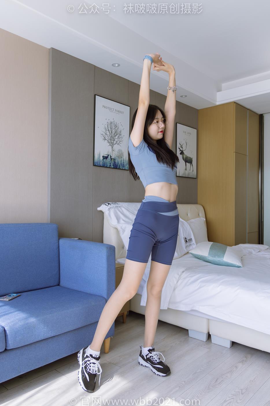 图片[30]-[BoBoSocks袜啵啵]NO.269 小甜豆-运动鞋、白棉袜、灰丝、瑜伽裤裤里丝[140P] – 速更版-美库