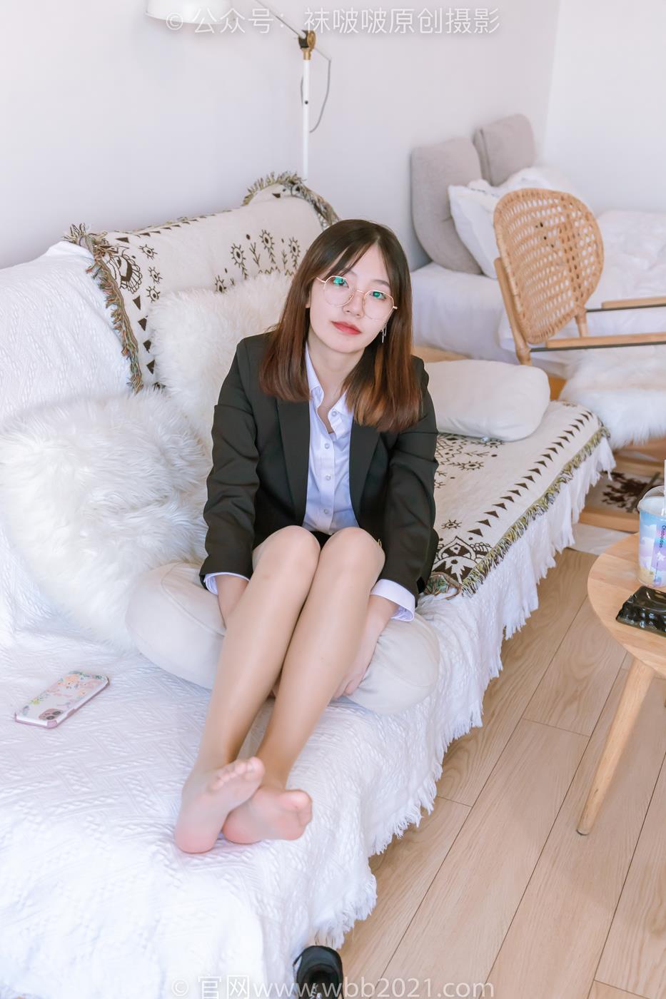 图片[46]-[BoBoSocks袜啵啵]NO.267 小甜豆-高跟鞋、油亮肉丝、ol制服[130P] – 速更版-美库