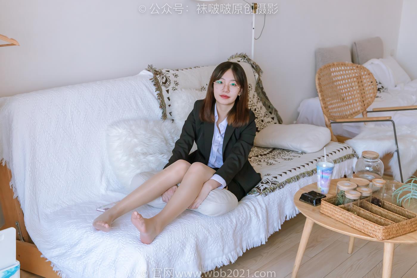 图片[51]-[BoBoSocks袜啵啵]NO.267 小甜豆-高跟鞋、油亮肉丝、ol制服[130P] – 速更版-美库