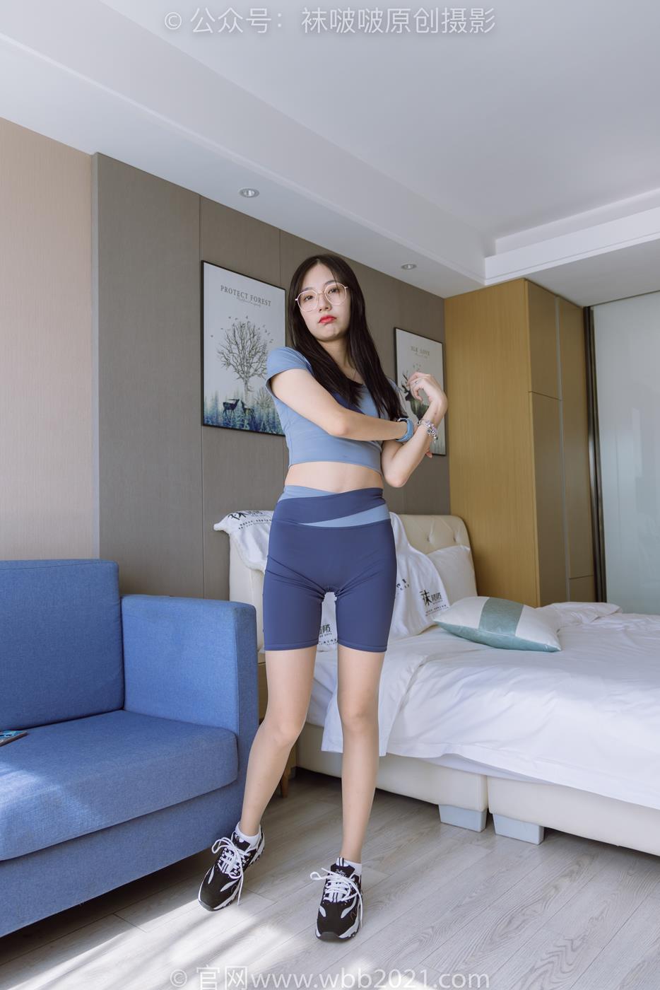 图片[41]-[BoBoSocks袜啵啵]NO.269 小甜豆-运动鞋、白棉袜、灰丝、瑜伽裤裤里丝[140P] – 速更版-美库
