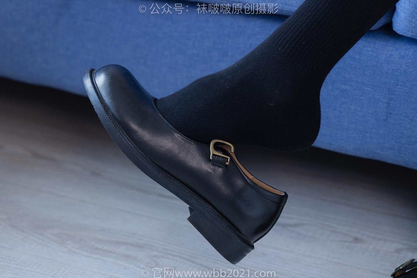 图片[50]-[BoBoSocks袜啵啵]NO.268 芝士-黑皮鞋、绑带黑棉袜、学院制服[140P] – 速更版-美库
