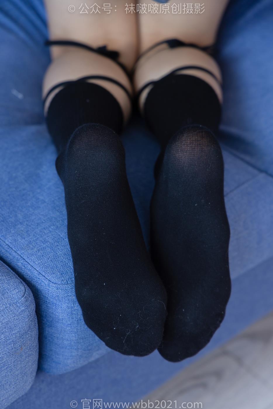 图片[59]-[BoBoSocks袜啵啵]NO.268 芝士-黑皮鞋、绑带黑棉袜、学院制服[140P] – 速更版-美库