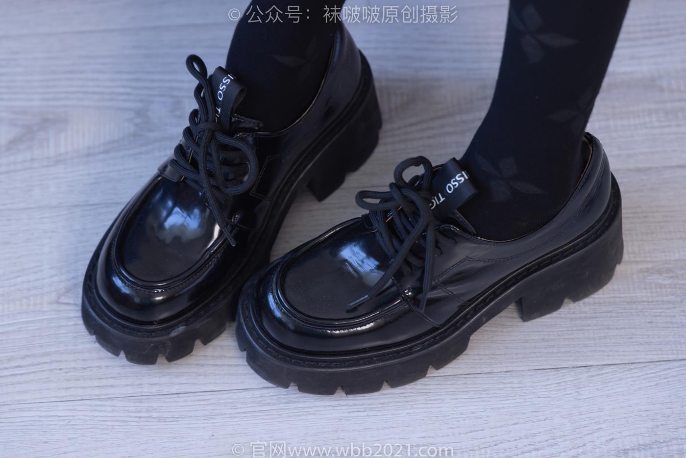 图片[12]-[BoBoSocks袜啵啵]NO.270 稚予-高跟鞋、皮鞋、厚黑丝、黑色大腿棉袜[150P] – 速更版-美库