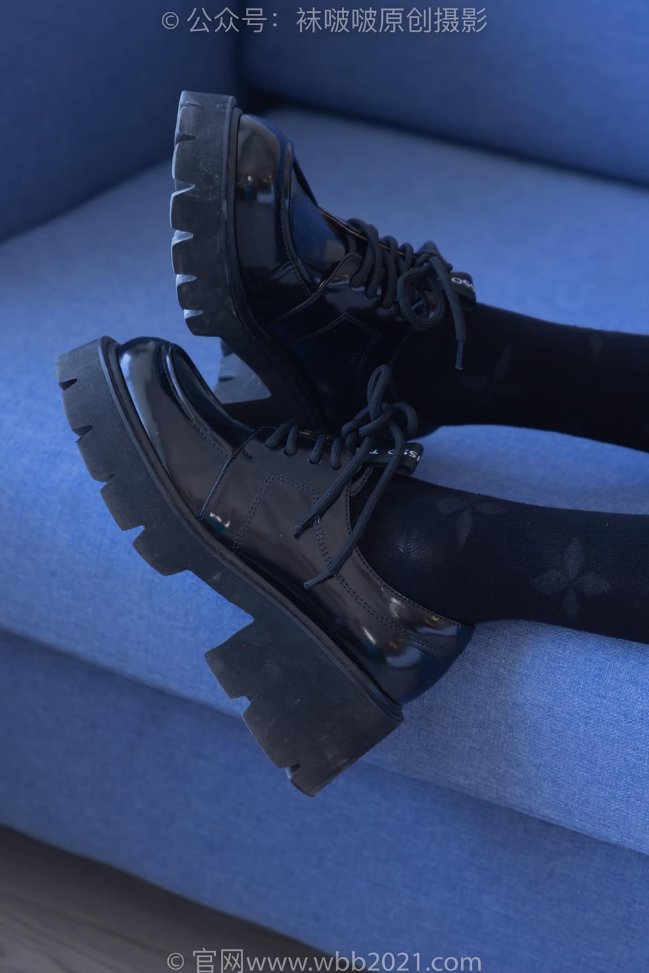 图片[21]-[BoBoSocks袜啵啵]NO.270 稚予-高跟鞋、皮鞋、厚黑丝、黑色大腿棉袜[150P] – 速更版-美库