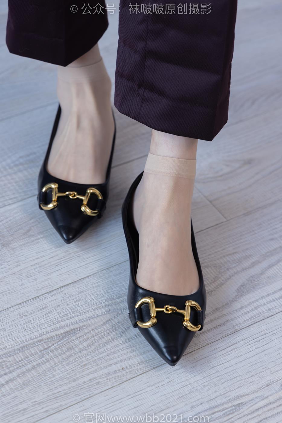 图片[18]-[BoBoSocks袜啵啵]NO.271 芝士-平底鞋、短肉丝、银行制服[147P] – 速更版-美库