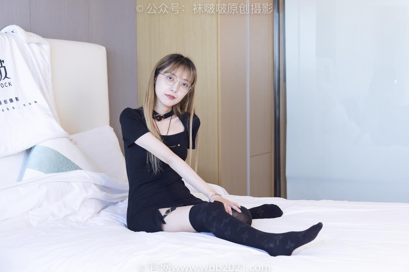 图片[33]-[BoBoSocks袜啵啵]NO.270 稚予-高跟鞋、皮鞋、厚黑丝、黑色大腿棉袜[150P] – 速更版-美库