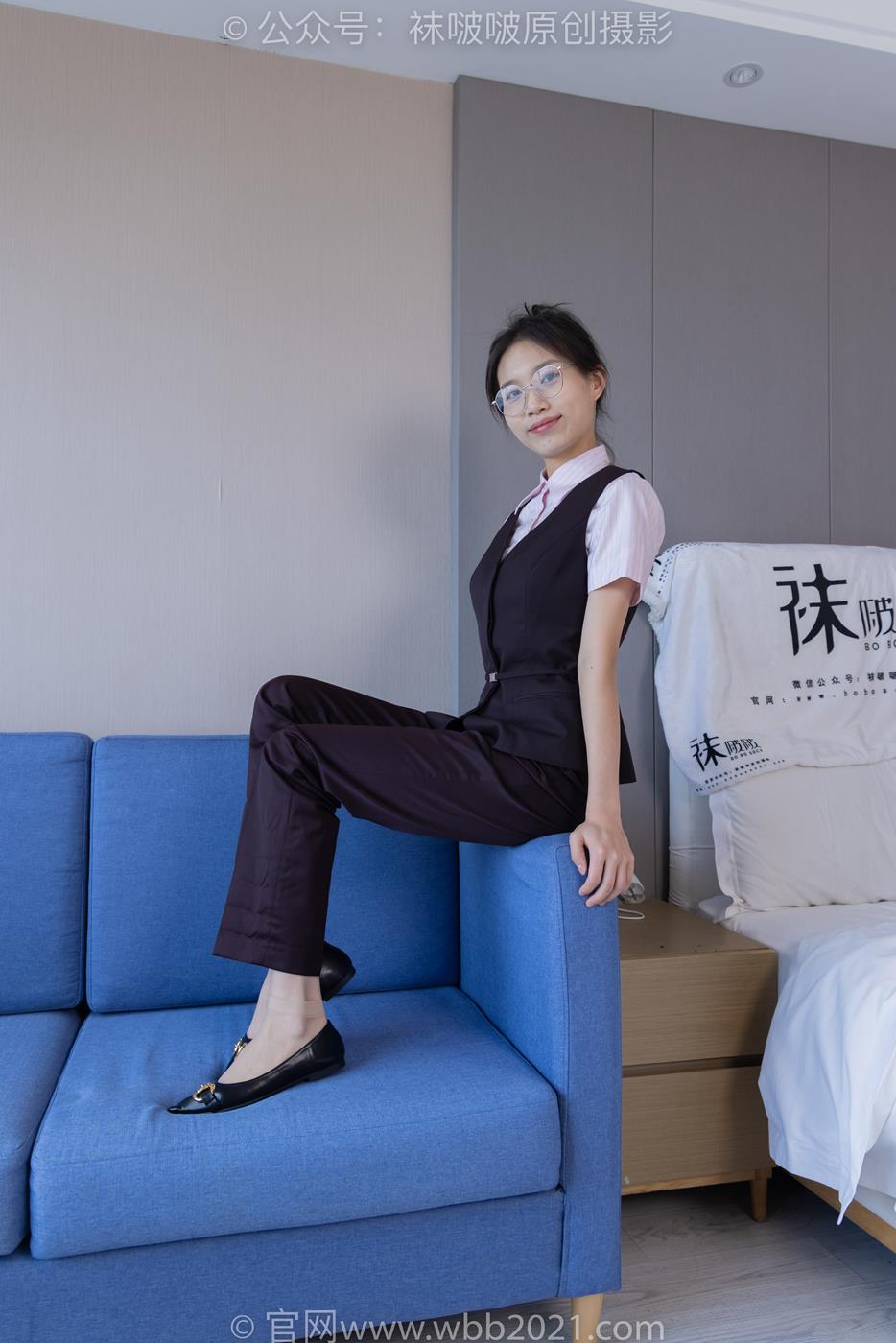 图片[30]-[BoBoSocks袜啵啵]NO.271 芝士-平底鞋、短肉丝、银行制服[147P] – 速更版-美库