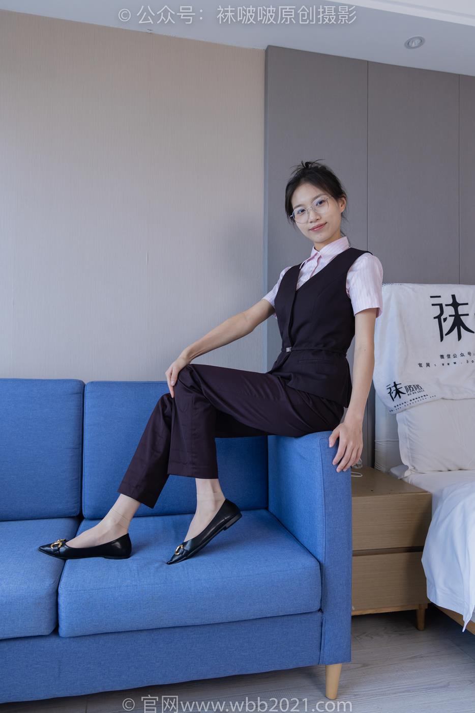 图片[31]-[BoBoSocks袜啵啵]NO.271 芝士-平底鞋、短肉丝、银行制服[147P] – 速更版-美库