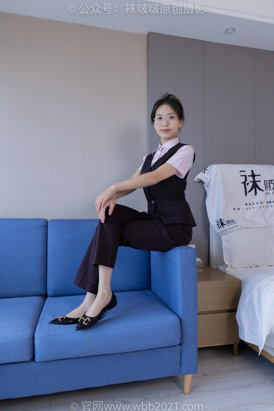 图片[32]-[BoBoSocks袜啵啵]NO.271 芝士-平底鞋、短肉丝、银行制服[147P] – 速更版-美库