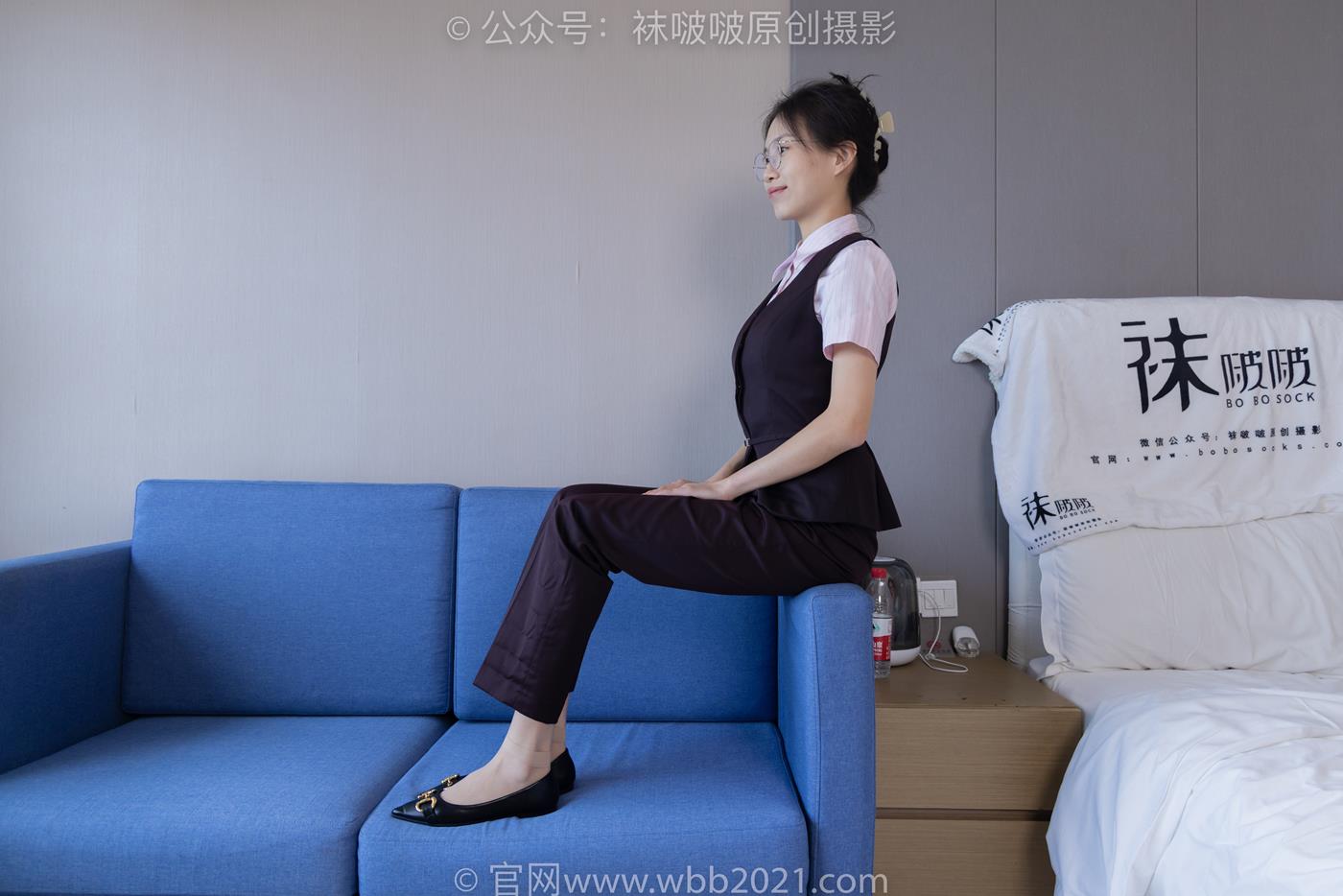 图片[35]-[BoBoSocks袜啵啵]NO.271 芝士-平底鞋、短肉丝、银行制服[147P] – 速更版-美库