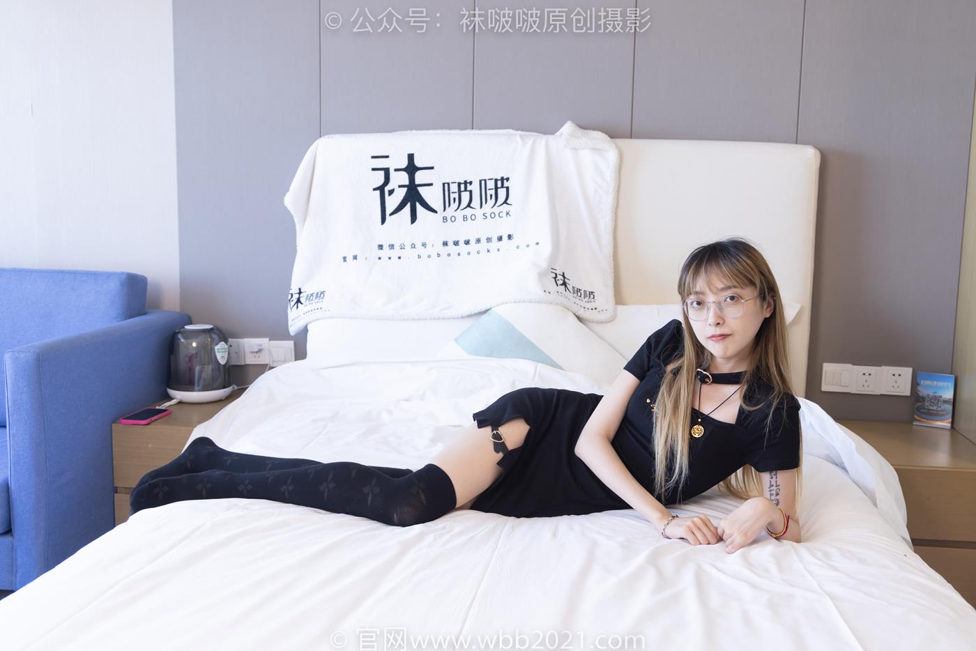 图片[49]-[BoBoSocks袜啵啵]NO.270 稚予-高跟鞋、皮鞋、厚黑丝、黑色大腿棉袜[150P] – 速更版-美库