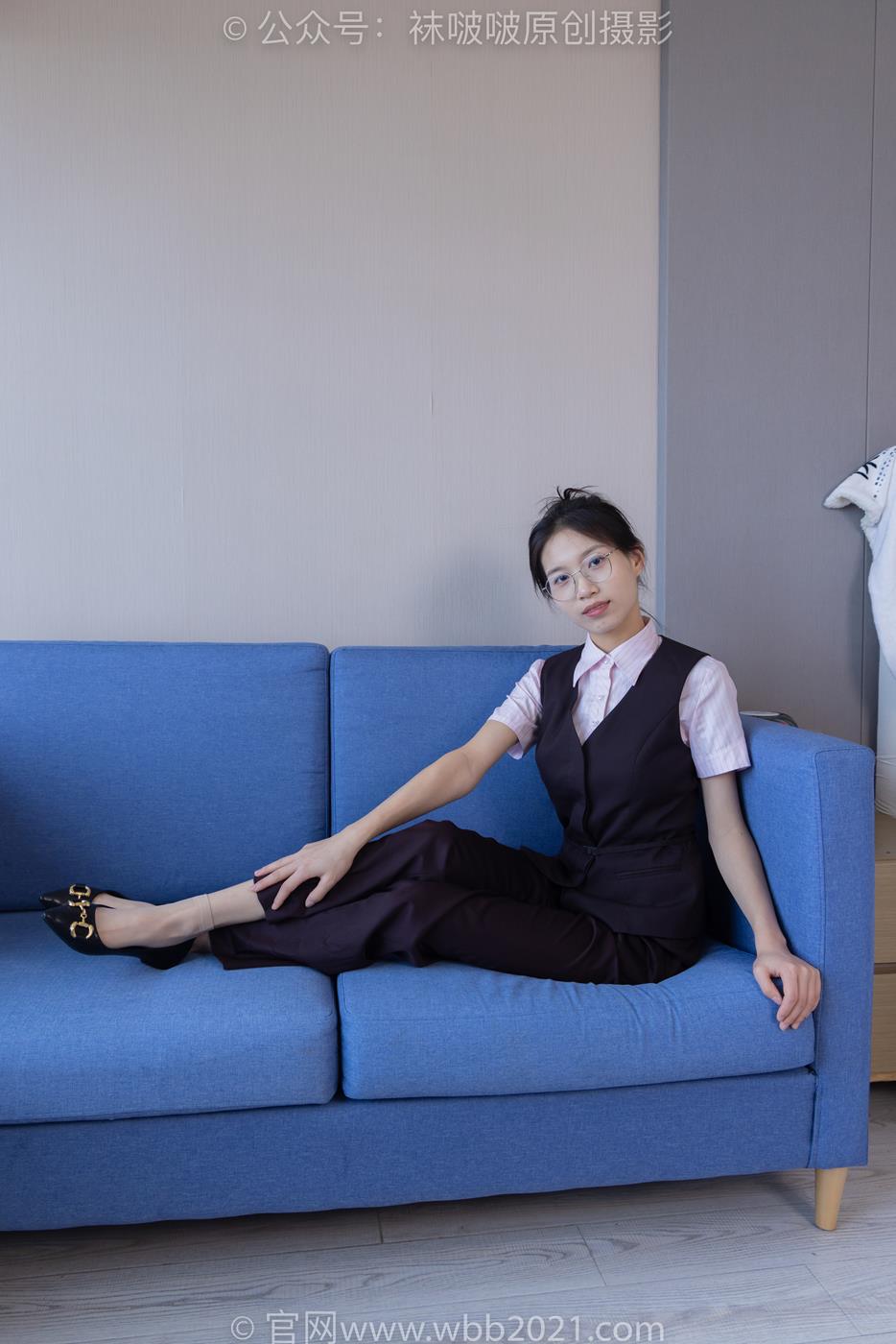 图片[41]-[BoBoSocks袜啵啵]NO.271 芝士-平底鞋、短肉丝、银行制服[147P] – 速更版-美库