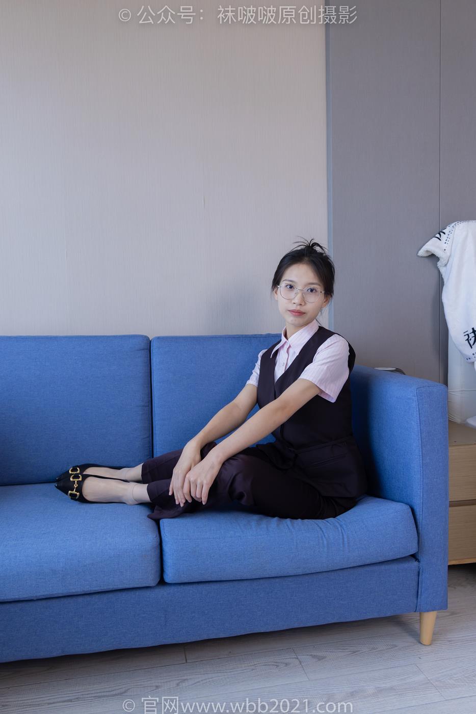 图片[43]-[BoBoSocks袜啵啵]NO.271 芝士-平底鞋、短肉丝、银行制服[147P] – 速更版-美库