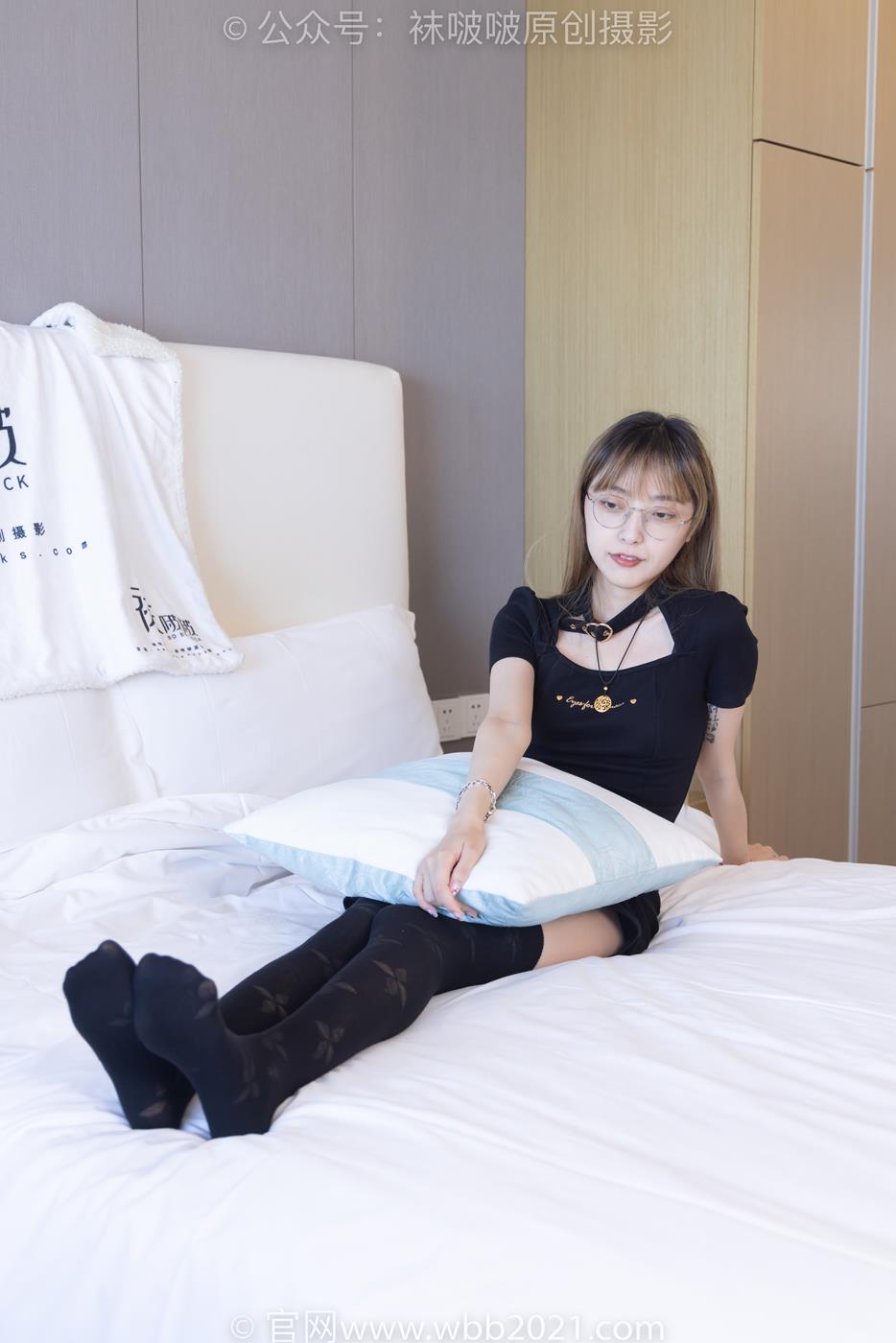 图片[57]-[BoBoSocks袜啵啵]NO.270 稚予-高跟鞋、皮鞋、厚黑丝、黑色大腿棉袜[150P] – 速更版-美库