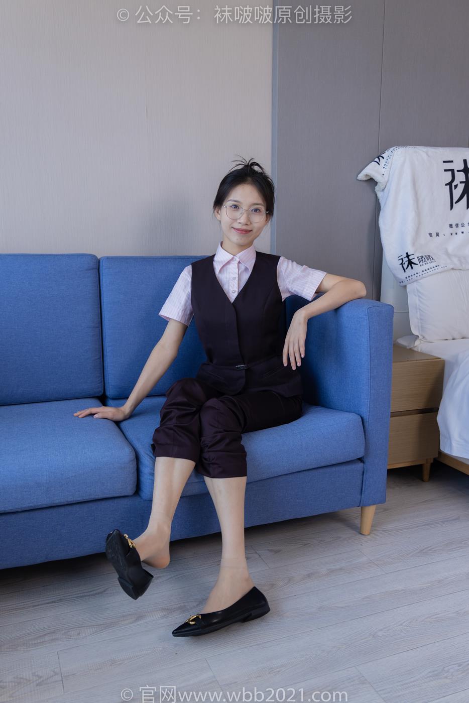 图片[54]-[BoBoSocks袜啵啵]NO.271 芝士-平底鞋、短肉丝、银行制服[147P] – 速更版-美库