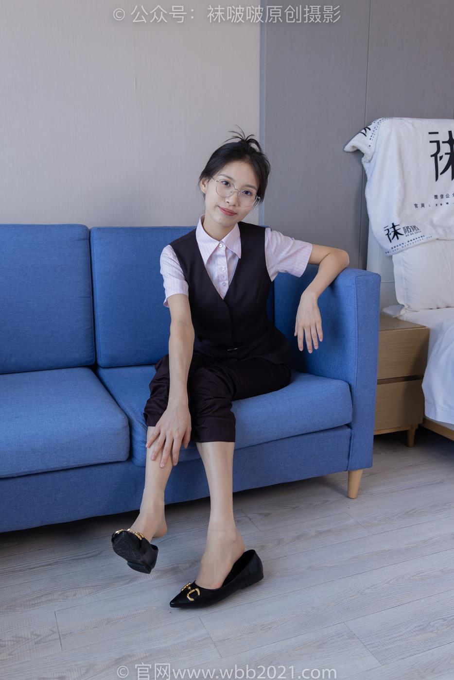 图片[55]-[BoBoSocks袜啵啵]NO.271 芝士-平底鞋、短肉丝、银行制服[147P] – 速更版-美库