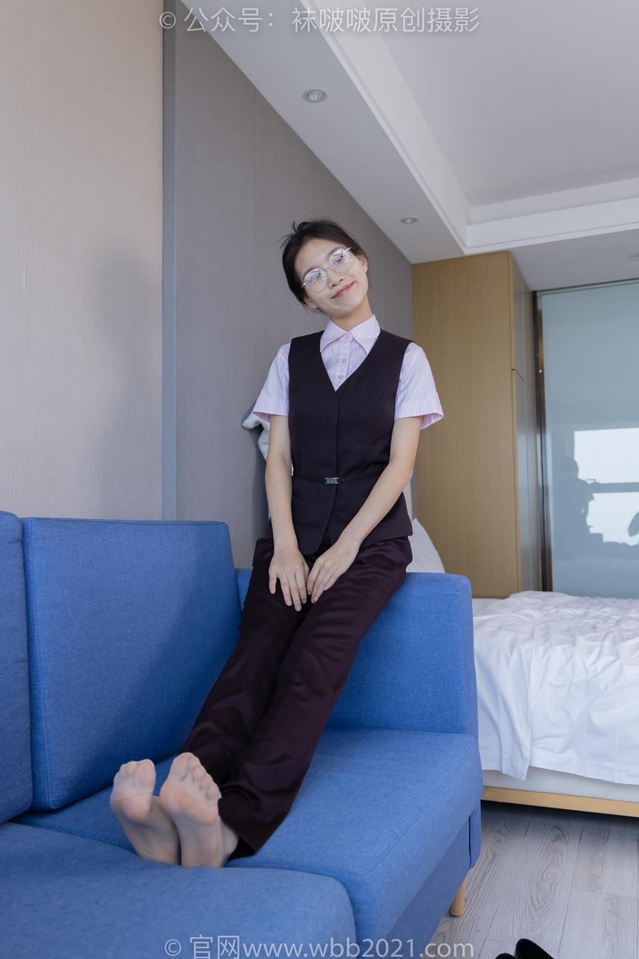 图片[59]-[BoBoSocks袜啵啵]NO.271 芝士-平底鞋、短肉丝、银行制服[147P] – 速更版-美库