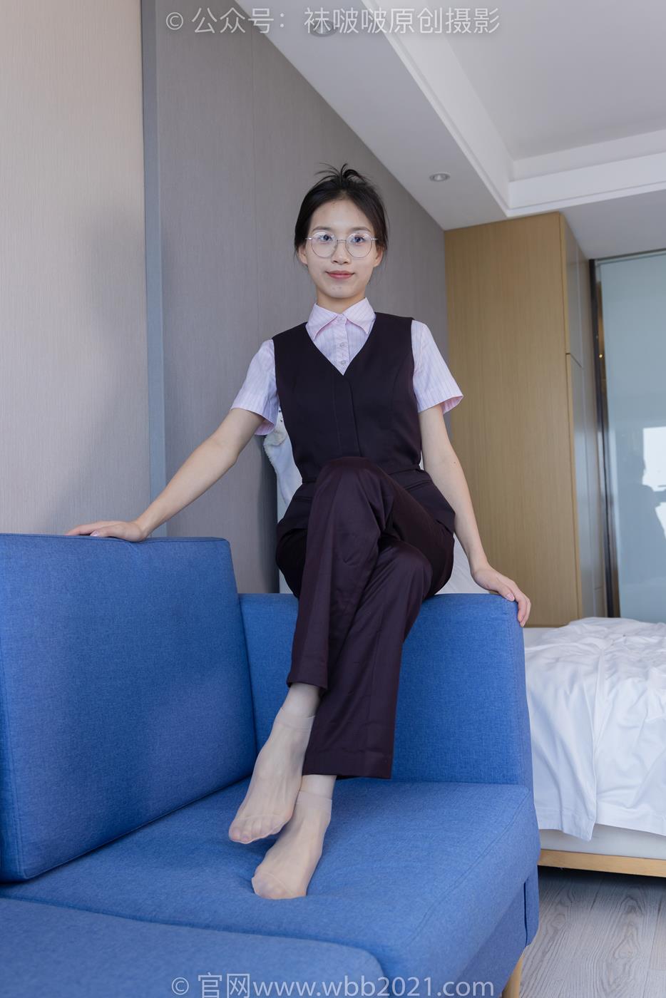 图片[62]-[BoBoSocks袜啵啵]NO.271 芝士-平底鞋、短肉丝、银行制服[147P] – 速更版-美库