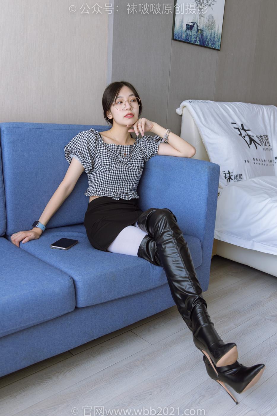 图片[10]-[BoBoSocks袜啵啵]NO.272 小甜豆-长靴、高跟鞋、厚白丝[140P] – 速更版-美库