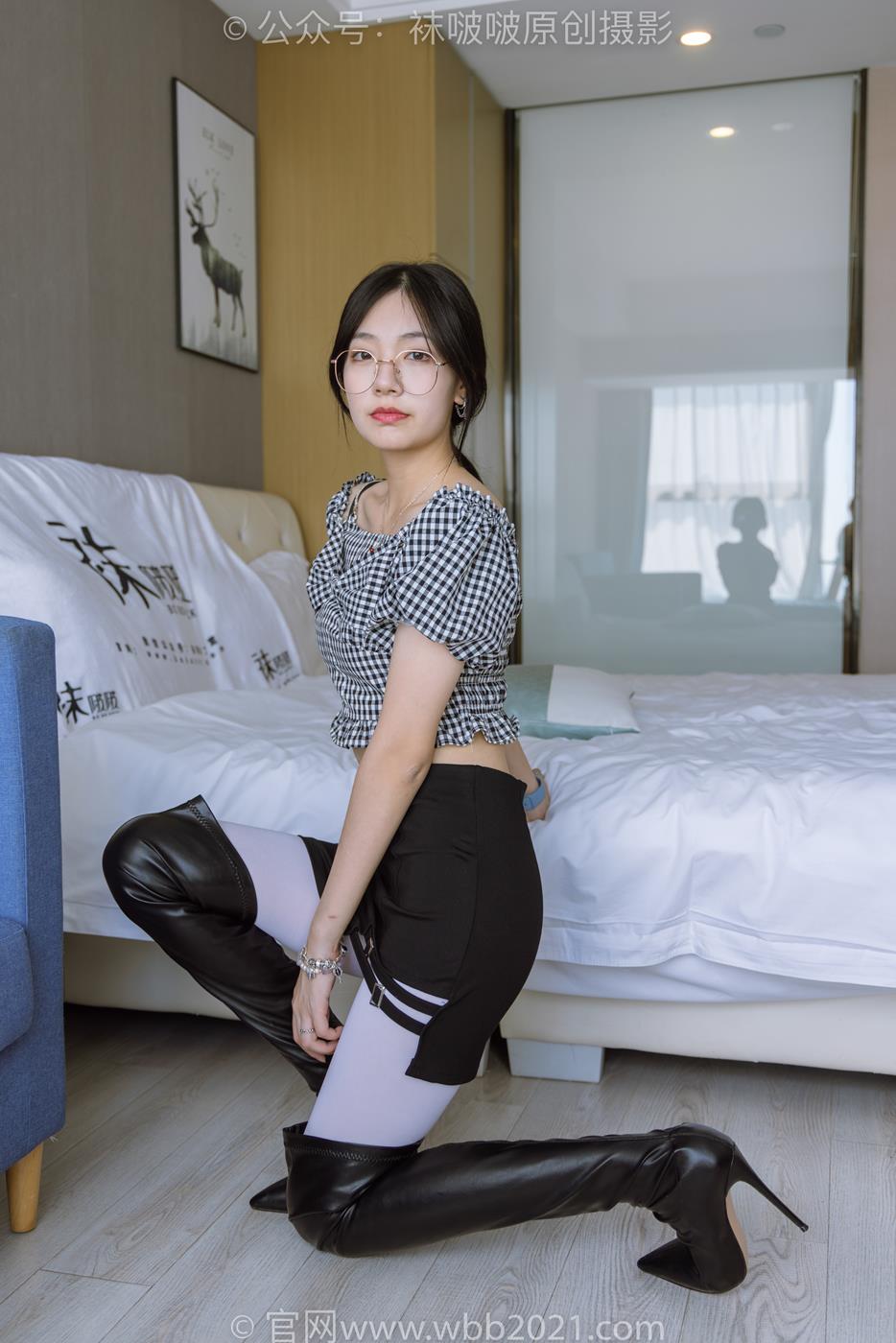 图片[25]-[BoBoSocks袜啵啵]NO.272 小甜豆-长靴、高跟鞋、厚白丝[140P] – 速更版-美库