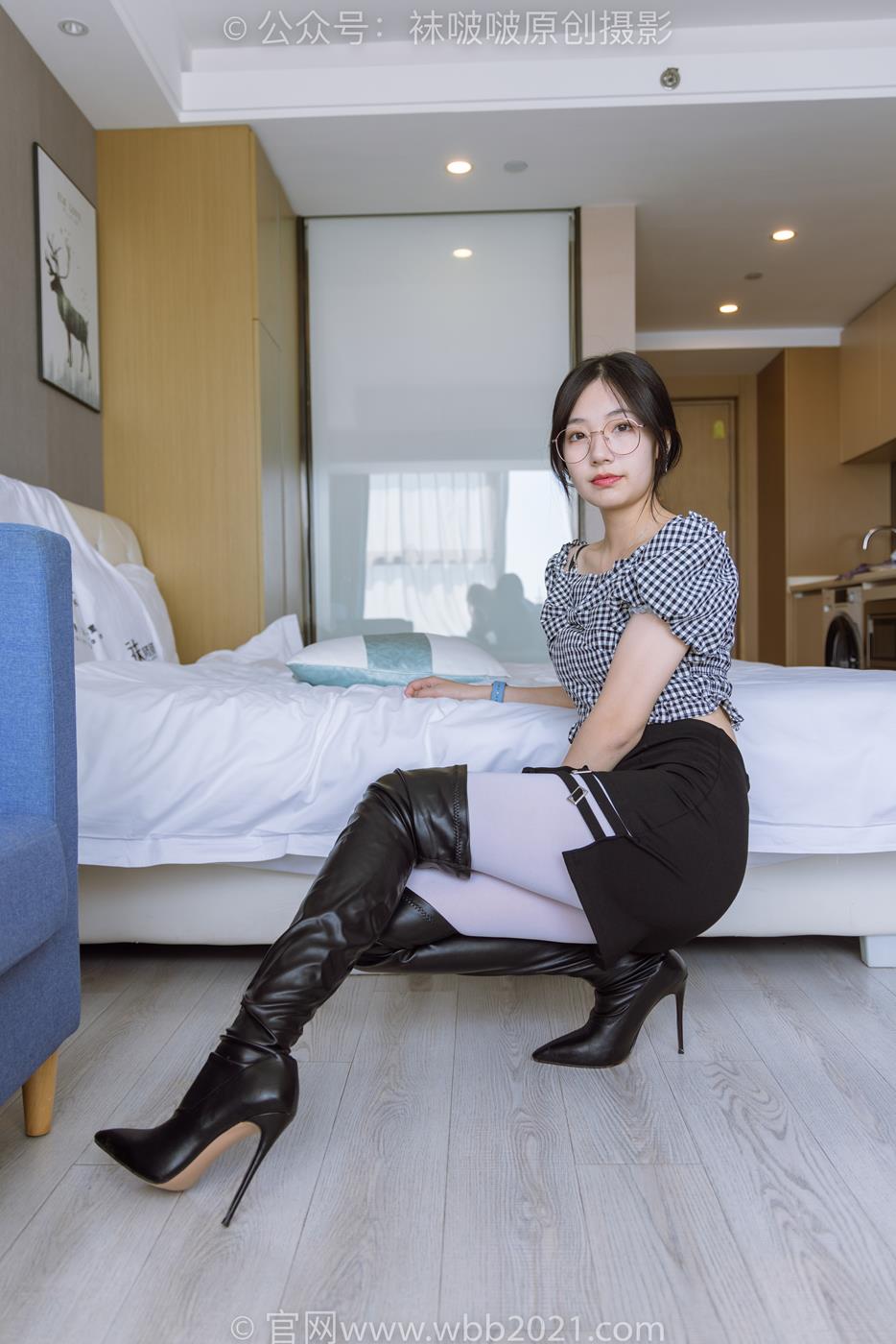 图片[26]-[BoBoSocks袜啵啵]NO.272 小甜豆-长靴、高跟鞋、厚白丝[140P] – 速更版-美库