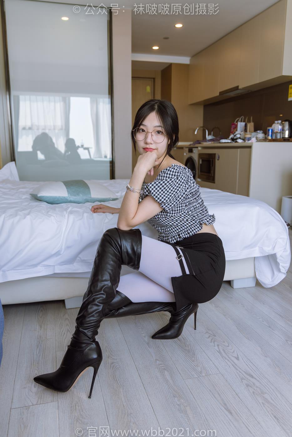 图片[27]-[BoBoSocks袜啵啵]NO.272 小甜豆-长靴、高跟鞋、厚白丝[140P] – 速更版-美库