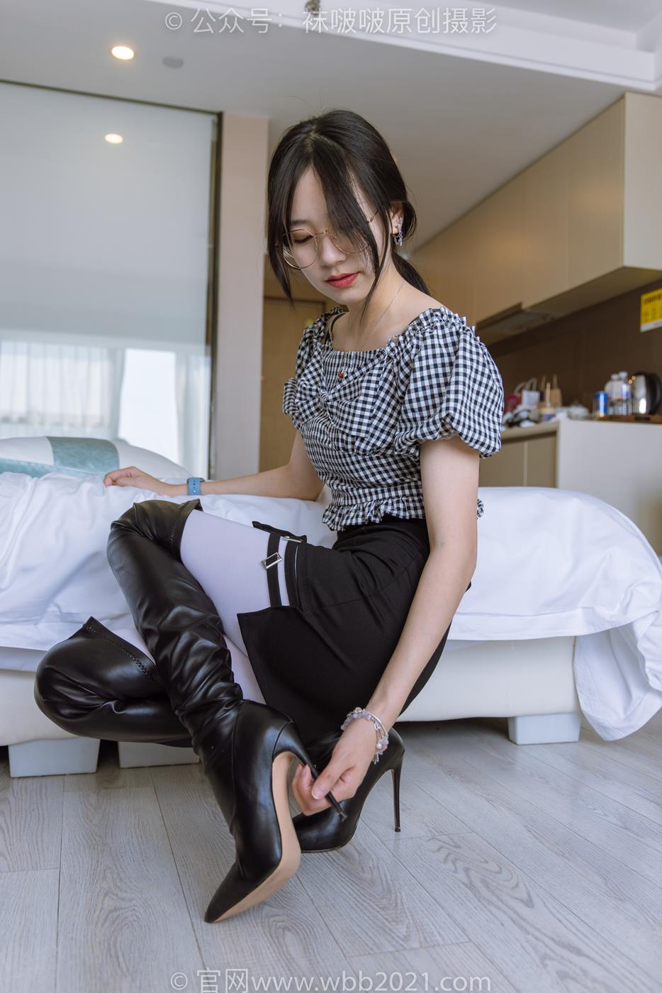 图片[29]-[BoBoSocks袜啵啵]NO.272 小甜豆-长靴、高跟鞋、厚白丝[140P] – 速更版-美库